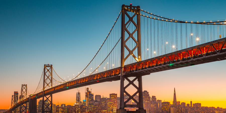 Image of Bay Bridge in San Francisco